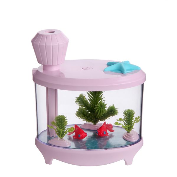 Creative Fish Tank Light Humidifier Air Purifier - Image 3