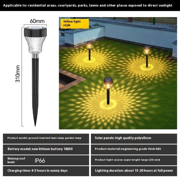 Solar Garden Outdoor Lawn Lamp - Image 6