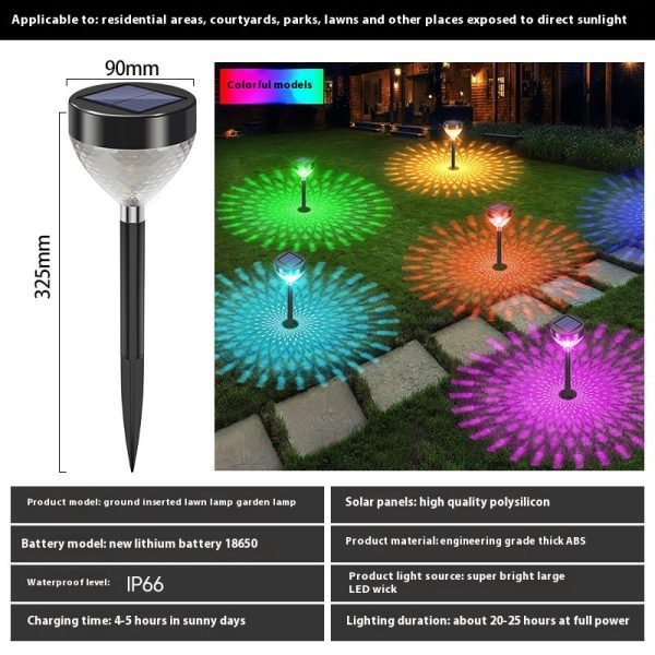 Solar Garden Outdoor Lawn Lamp - Image 7